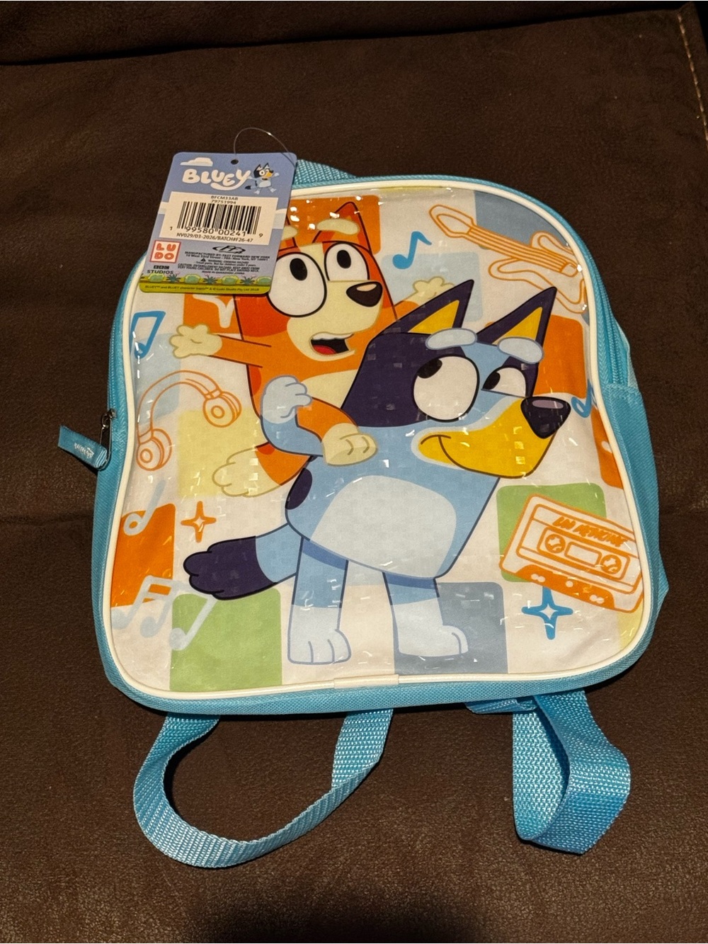 Brand New Bluey and Bingo Mini Backpack NWT